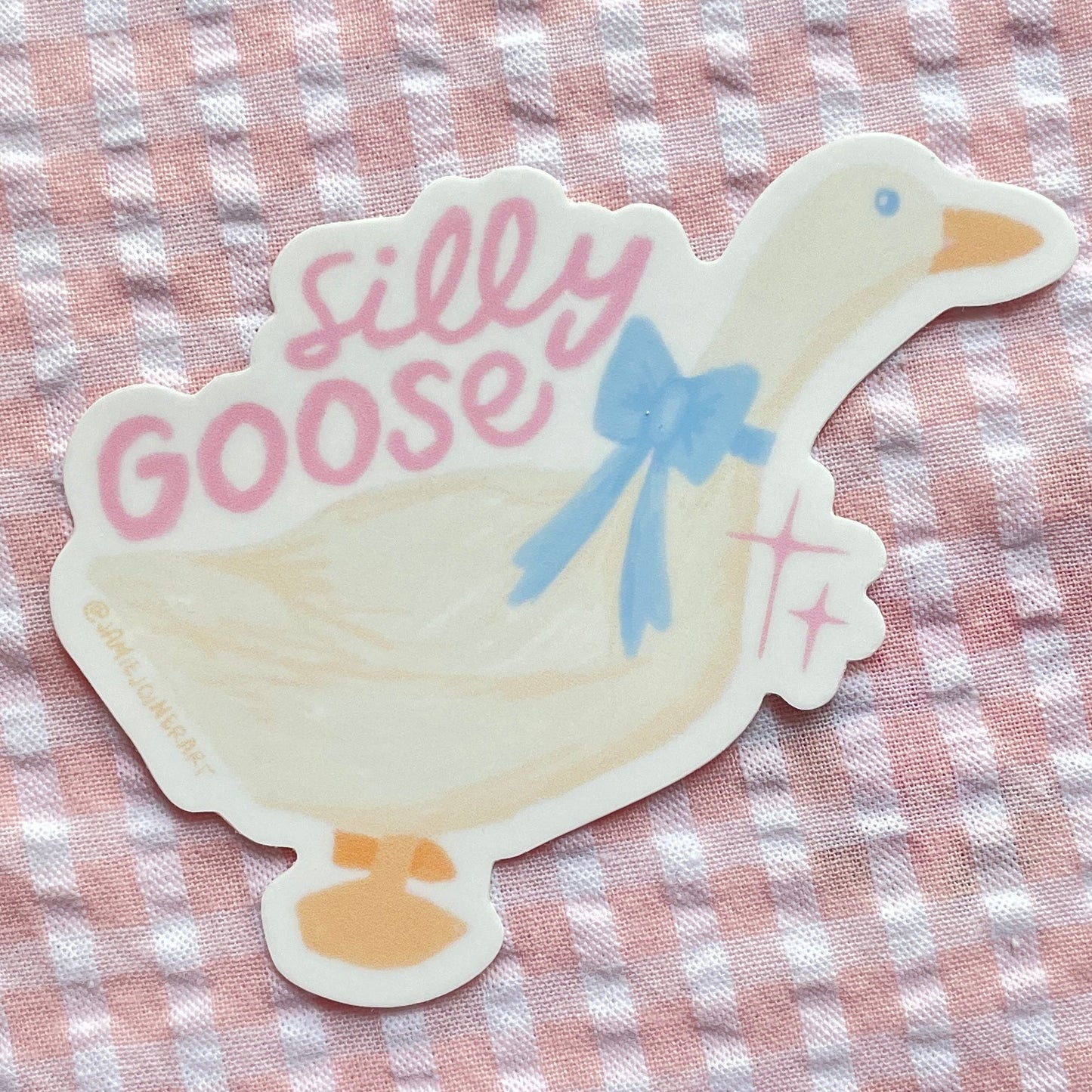 Silly Goose Sticker