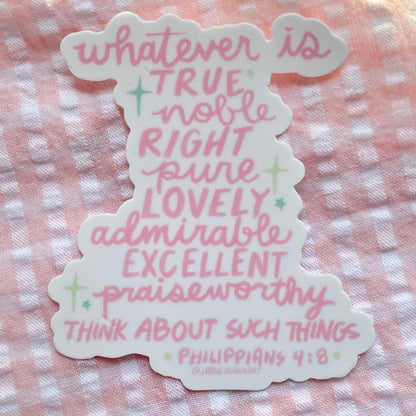Philippians 4:8