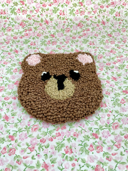 Bear mug coaster