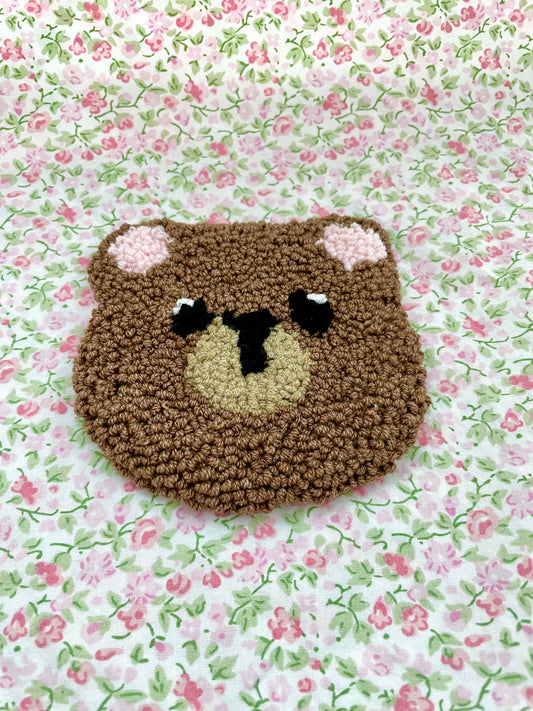 Bear mug coaster