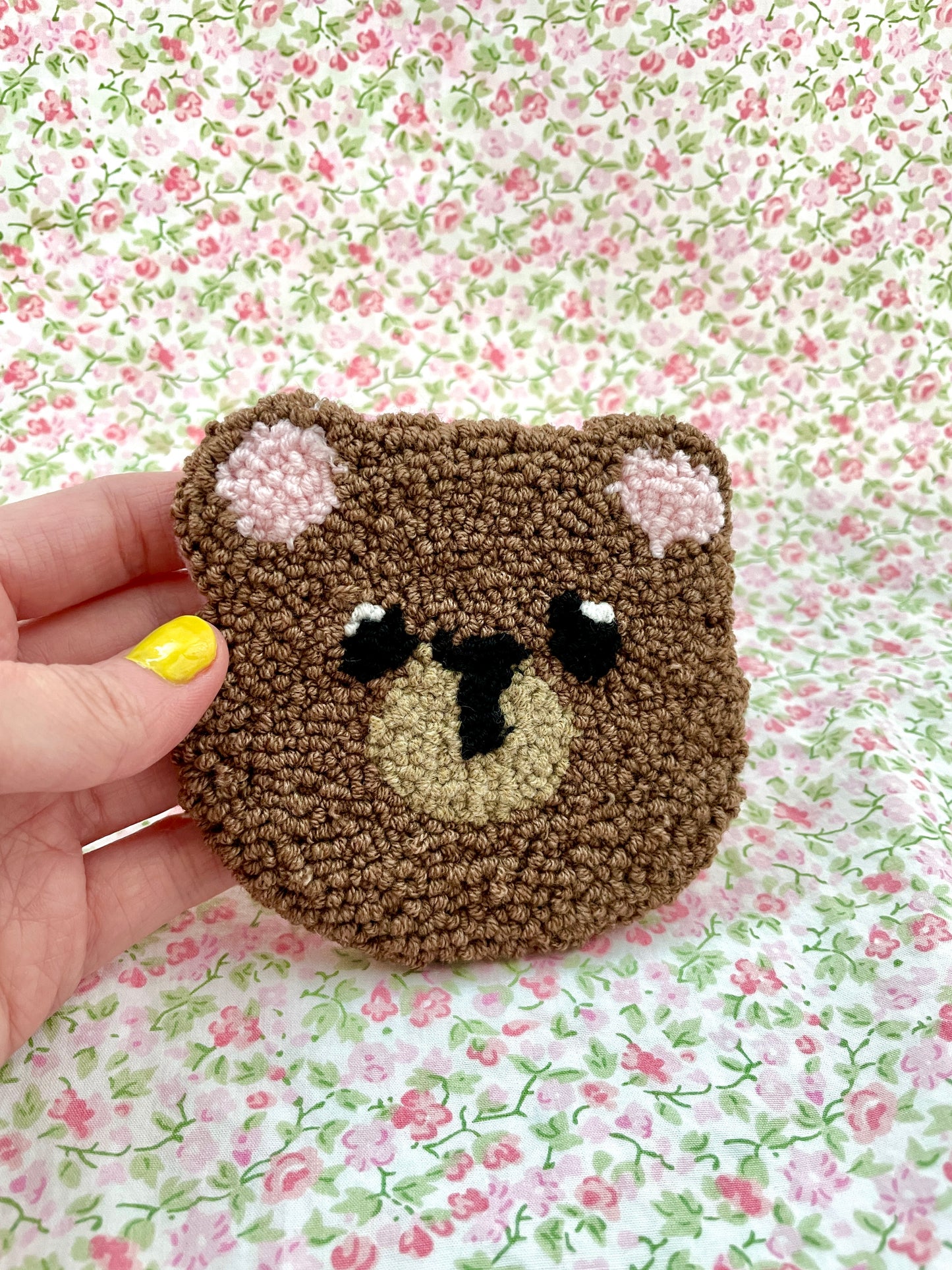 Bear mug coaster